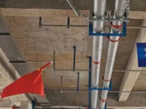 长子管廊支架的安装方法
